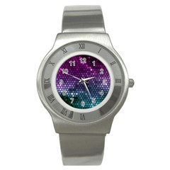 Digital Abstract Party Event Stainless Steel Watch by Pakjumat