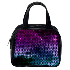 Digital Abstract Party Event Classic Handbag (one Side) by Pakjumat