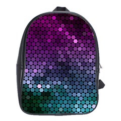 Digital Abstract Party Event School Bag (large) by Pakjumat