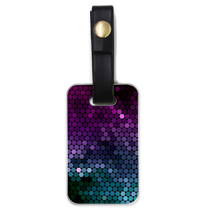 Digital Abstract Party Event Luggage Tag (one side)