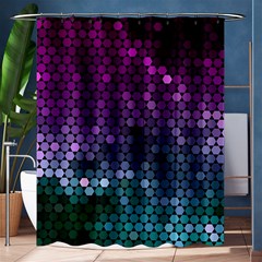 Digital Abstract Party Event Shower Curtain 60  X 72  (medium)  by Pakjumat