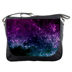 Digital Abstract Party Event Messenger Bag by Pakjumat