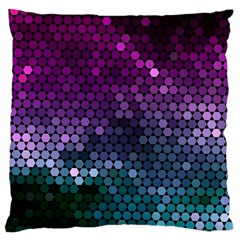 Digital Abstract Party Event Standard Premium Plush Fleece Cushion Case (one Side) by Pakjumat