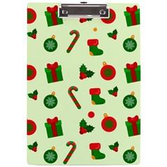 Festive Background Holiday Background A4 Acrylic Clipboard