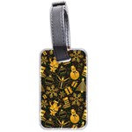 Christmas Background Luggage Tag (two sides) Back