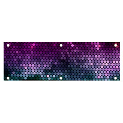 Digital Abstract Party Event Banner And Sign 6  X 2  by Pakjumat