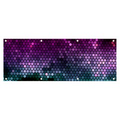 Digital Abstract Party Event Banner And Sign 8  X 3  by Pakjumat