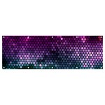 Digital Abstract Party Event Banner and Sign 12  x 4  Front