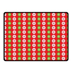 Festive Pattern Christmas Holiday Fleece Blanket (small) by Pakjumat