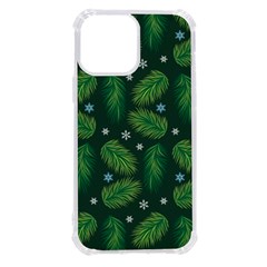 Leaves Snowflake Pattern Holiday Iphone 13 Pro Max Tpu Uv Print Case by Pakjumat