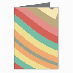 Pattern Design Abstract Pastels Greeting Card