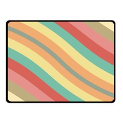 Pattern Design Abstract Pastels Fleece Blanket (small) by Pakjumat