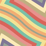 Pattern Design Abstract Pastels Play Mat (Square) Front