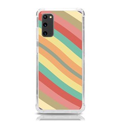 Pattern Design Abstract Pastels Samsung Galaxy S20 6 2 Inch Tpu Uv Case by Pakjumat