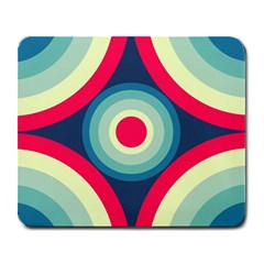 Circle Pattern Repeat Design Large Mousepad by Pakjumat