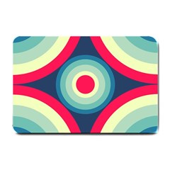 Circle Pattern Repeat Design Small Doormat by Pakjumat