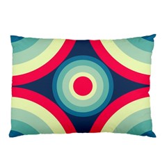 Circle Pattern Repeat Design Pillow Case by Pakjumat