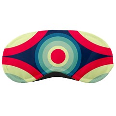 Circle Pattern Repeat Design Sleep Mask