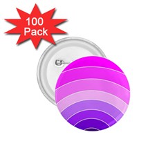 Pink Rainbow Purple Design Pattern 1 75  Buttons (100 Pack)  by Pakjumat