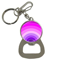 Pink Rainbow Purple Design Pattern Bottle Opener Key Chain