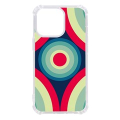 Circle Pattern Repeat Design Iphone 13 Pro Tpu Uv Print Case