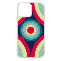 Circle Pattern Repeat Design Iphone 13 Pro Max Tpu Uv Print Case