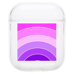 Pink Rainbow Purple Design Pattern Airpods 1/2 Case by Pakjumat