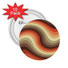 Twirl Swirl Waves Pattern 2 25  Buttons (10 Pack) 