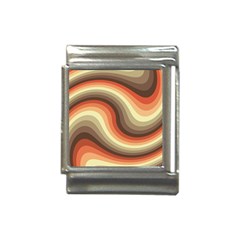 Twirl Swirl Waves Pattern Italian Charm (13mm) by Pakjumat