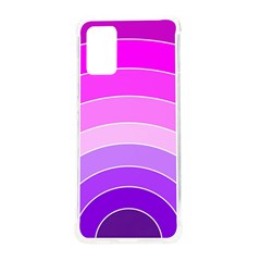 Pink Rainbow Purple Design Pattern Samsung Galaxy S20plus 6 7 Inch Tpu Uv Case