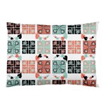 Mint Black Coral Heart Paisley Pillow Case 26.62 x18.9  Pillow Case