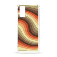 Twirl Swirl Waves Pattern Samsung Galaxy S20 6 2 Inch Tpu Uv Case by Pakjumat