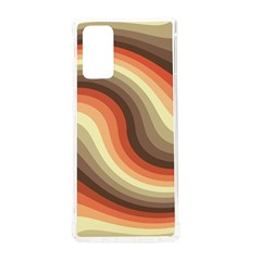 Twirl Swirl Waves Pattern Samsung Galaxy Note 20 Tpu Uv Case by Pakjumat