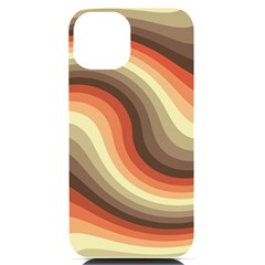 Twirl Swirl Waves Pattern Iphone 14 Black Uv Print Case by Pakjumat