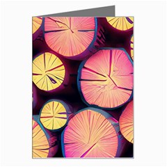 Wood Firewood Wooden Greeting Card by Pakjumat