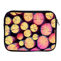 Wood Firewood Wooden Apple Ipad 2/3/4 Zipper Cases by Pakjumat