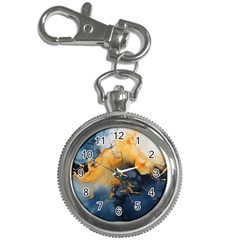 Abstract Marble Design Background Key Chain Watches by Pakjumat