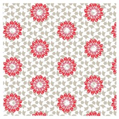 Print Pattern Fashion Background Wooden Puzzle Square by Pakjumat