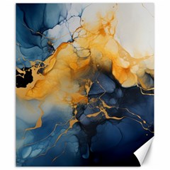 Abstract Marble Design Background Canvas 20  X 24  by Pakjumat