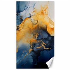 Abstract Marble Design Background Canvas 40  X 72  by Pakjumat