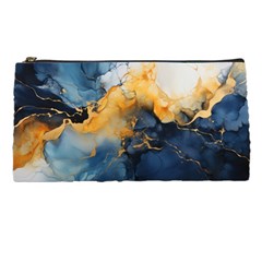 Abstract Marble Design Background Pencil Case by Pakjumat