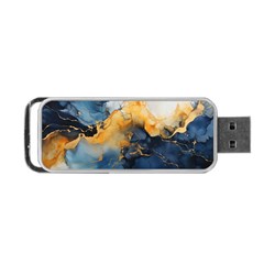 Abstract Marble Design Background Portable Usb Flash (one Side) by Pakjumat