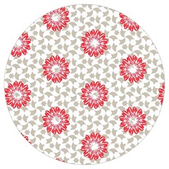 Print Pattern Fashion Background Round Trivet by Pakjumat