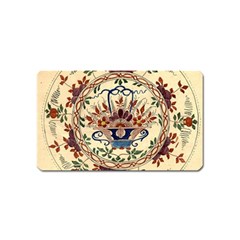 Vintage Antique Plate China Magnet (name Card) by Pakjumat