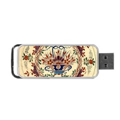 Vintage Antique Plate China Portable Usb Flash (two Sides) by Pakjumat