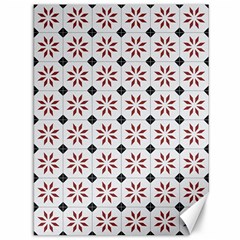 Tile Pattern Design Flowers Canvas 36  X 48 