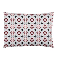 Tile Pattern Design Flowers Pillow Case by Pakjumat