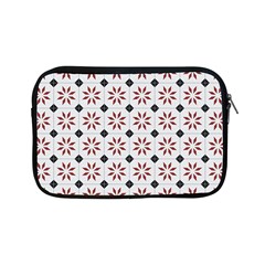 Tile Pattern Design Flowers Apple Ipad Mini Zipper Cases by Pakjumat