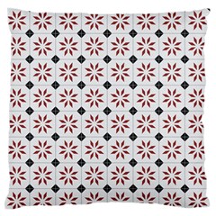 Tile Pattern Design Flowers Standard Premium Plush Fleece Cushion Case (one Side) by Pakjumat