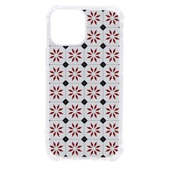 Tile Pattern Design Flowers Iphone 13 Mini Tpu Uv Print Case by Pakjumat